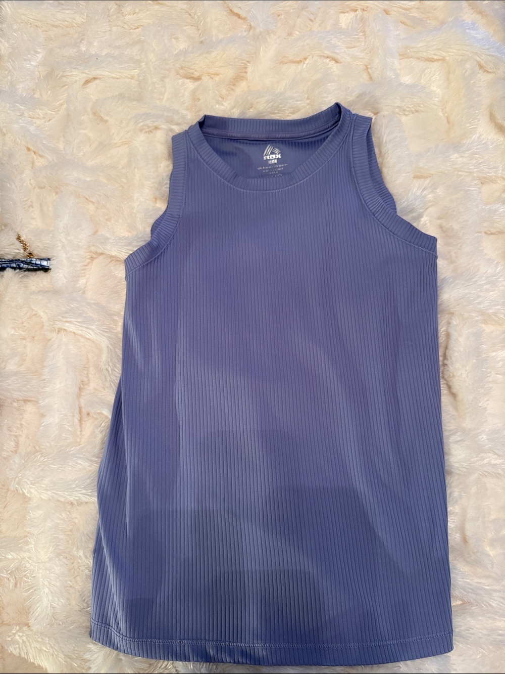 RBX Ribbed Tank Top - Lavender Purple